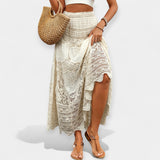 Stefania - Gonna midi in pizzo