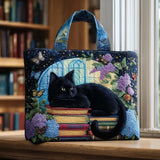 Borsa per libri - Gatto nero