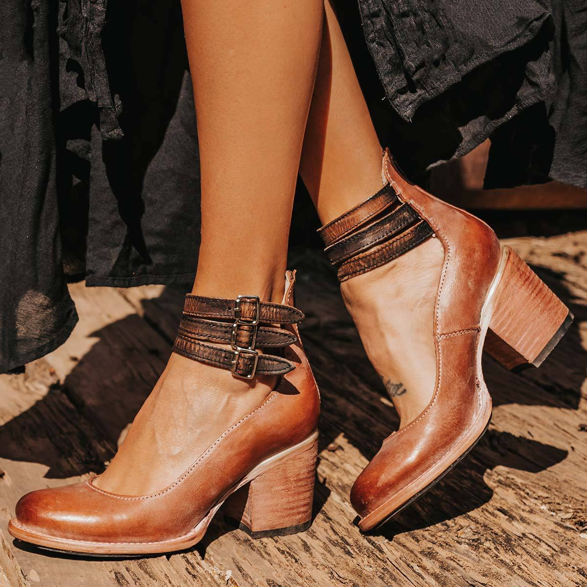 Ginevra™ - Sandali con tacco a spillo, più cinturini e suola robusta