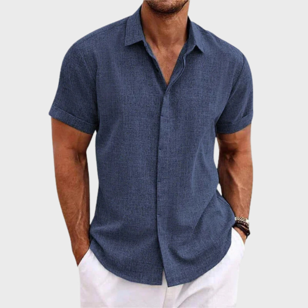 Gaspare - Camicia da uomo con bottoni