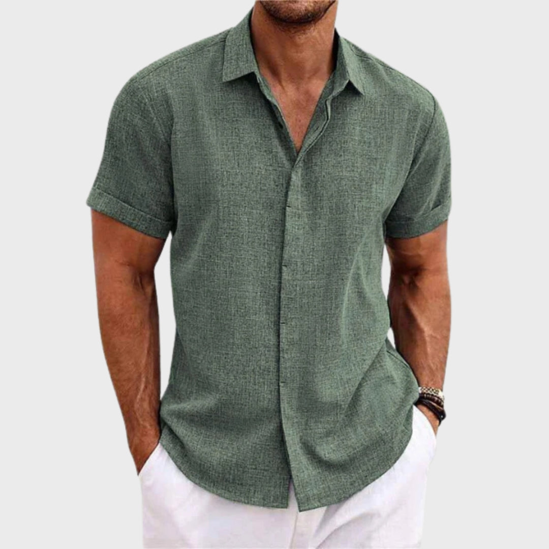 Gaspare - Camicia da uomo con bottoni