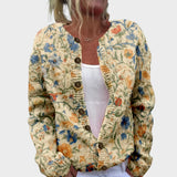 Claudia - Cardigan autunnale a fiori