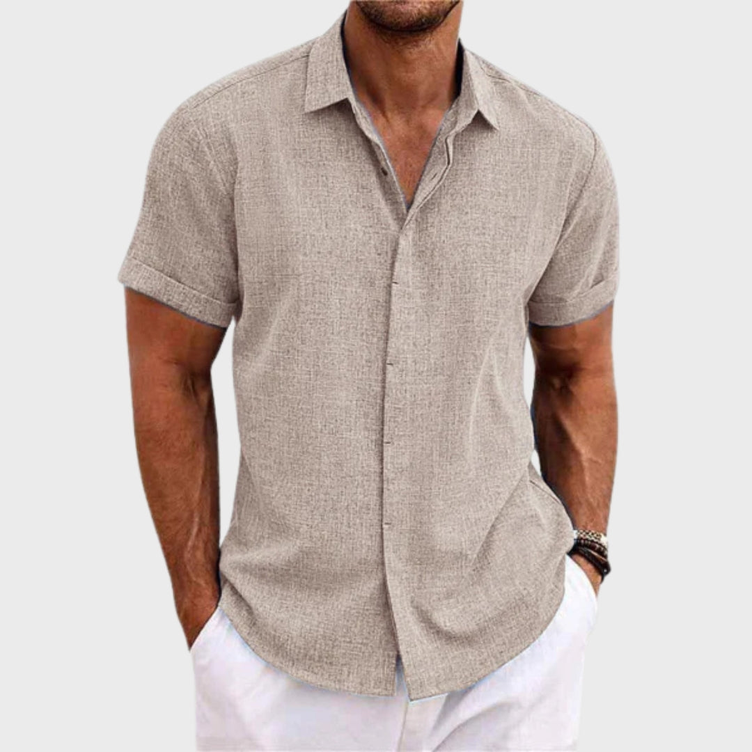 Gaspare - Camicia da uomo con bottoni