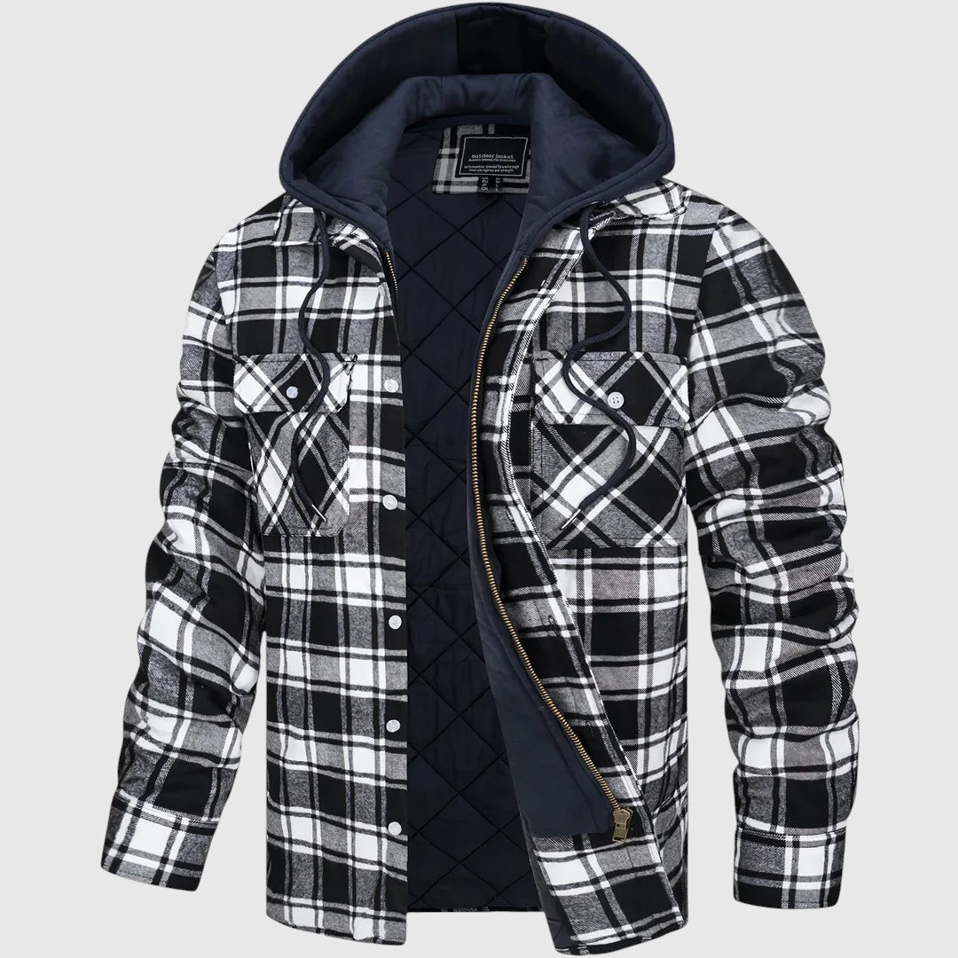 Aldo - Giacca calda in misto lana premium