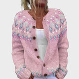Daniela - Cardigan autunnale a fiori