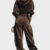 Ada - Completo ampio in velour