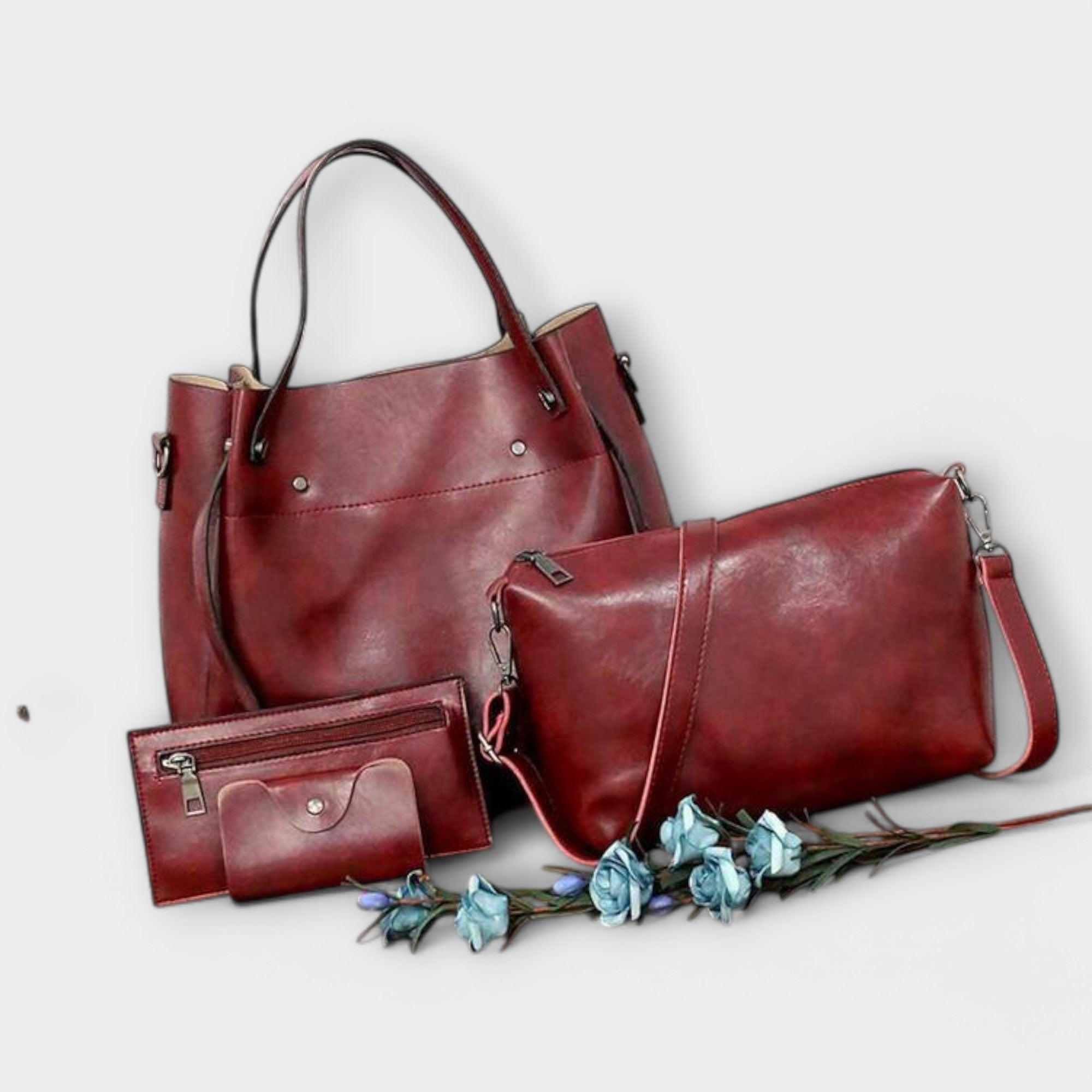 Cecilia - Borsa vintage in 4 pezzi