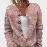 Elettra - Cardigan autunnale a fiori