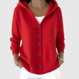 Maglione con cappuccio in stile casual