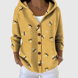 Cardigan con cappuccio