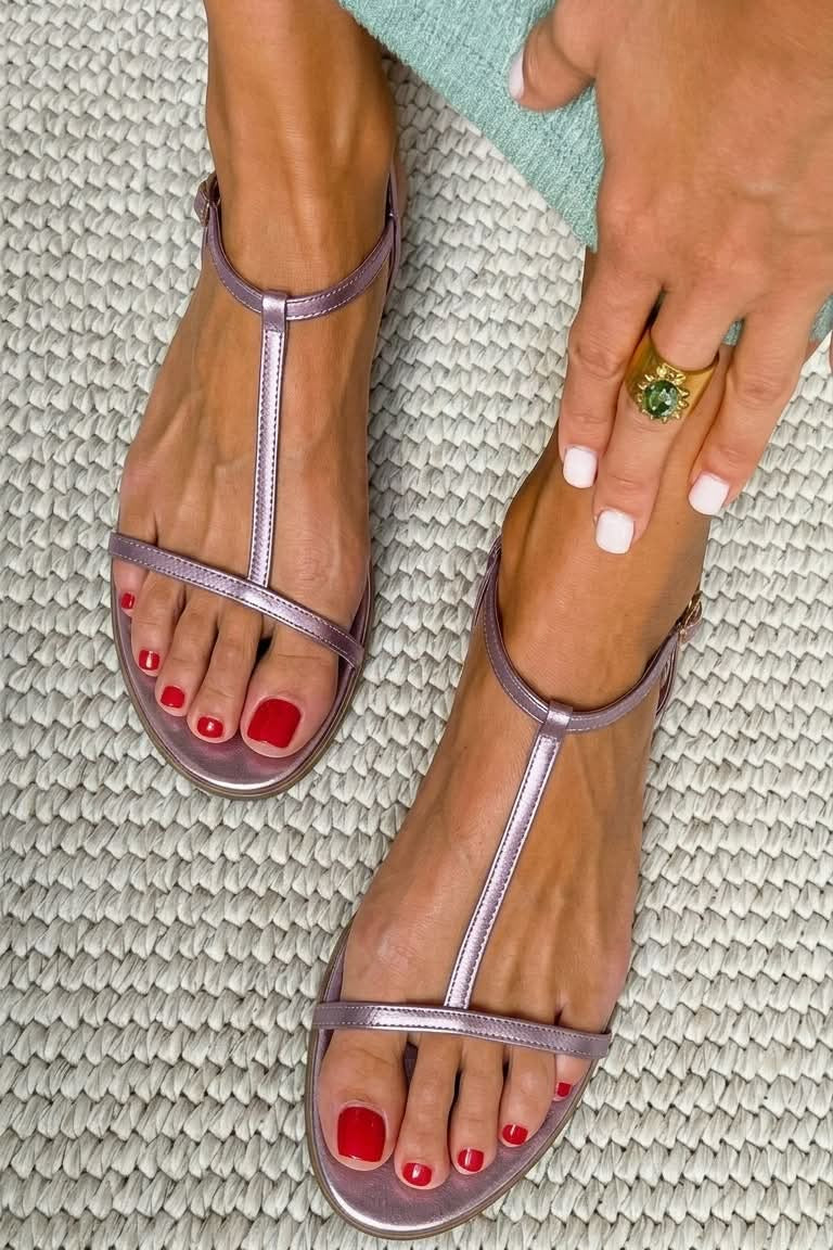 Bettina - Sandali dorati Primavera