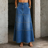 Maria - Gonna di jeans a media lunghezza