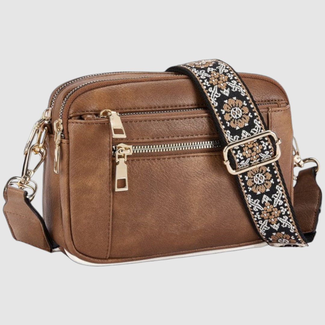 Stefania - Borsa a spalla raffinata in pelle