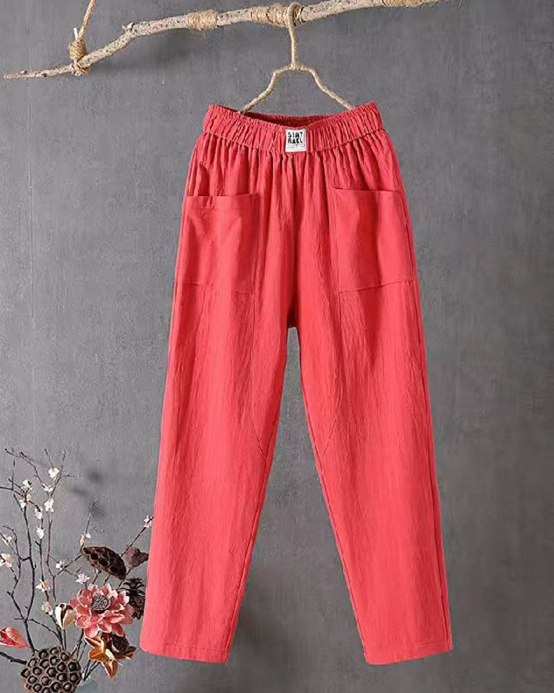 Pantaloni Larghi da Donna