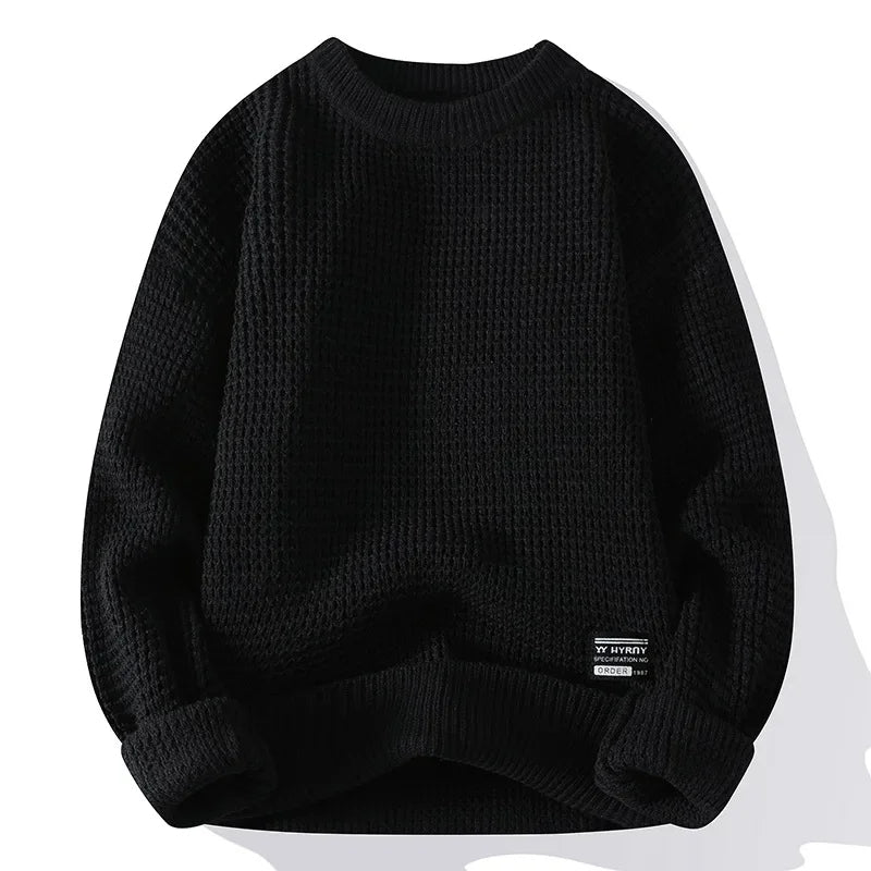 Enrico - Maglione premium da uomo Lione a nido d'ape per eleganza e comfort
