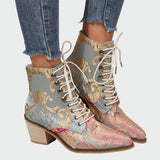 Ursula - Scarpe in pelle con fiori