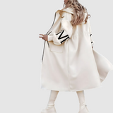 Lucia - Cappotto elegante con cappuccio