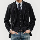 Vittorio - Cappotto elegante con gilet