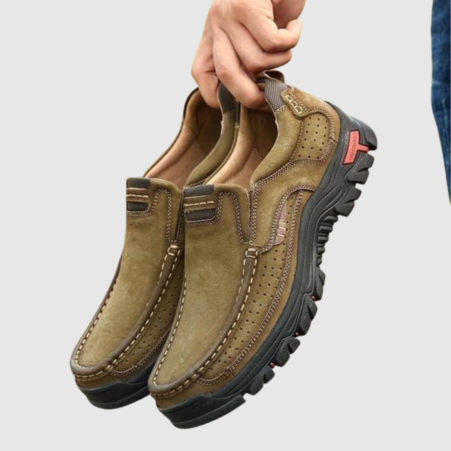Pietro - Scarpe con plantari ortopedici per sostegno e comfort