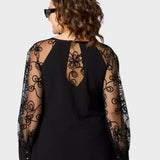 Celina - Abito midi classico per occasioni speciali