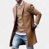 Daniele - Cappotto elegante da uomo con revers