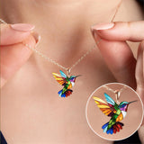 Orecchini Colibrì portafortuna + collana in omaggio – edizione limitata