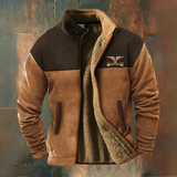 Yellowstone™ - Giacca in pile da uomo con mezza zip