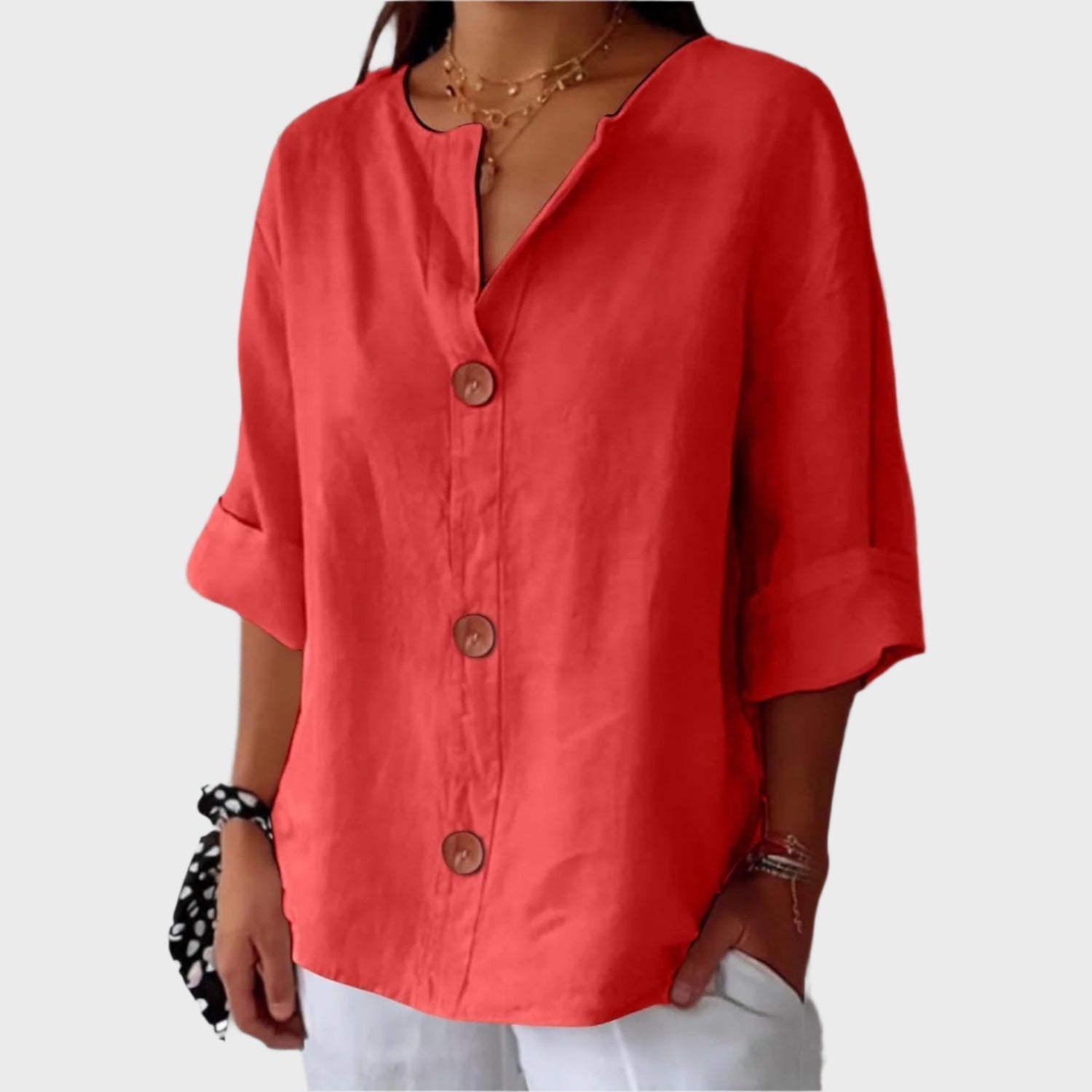 Adele - Camicia comoda in lino