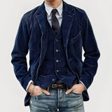 Vittorio - Cappotto elegante con gilet