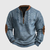 Carlo - Maglione con mezza zip