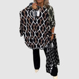 Ella - Blusa con stampa grafica