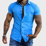 Riccardo - Camicia a maniche corte slim