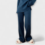 Albertina - Completo Cosy in 2 pezzi in maglia a coste