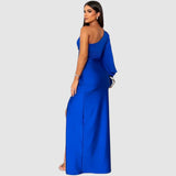 Ursula - Abito lungo elegante monospalla
