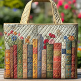 Borsa tote trapuntata Biblioteca Incantata