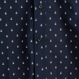Camicia da uomo a maniche corte stampata