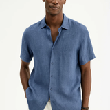 Camicia con bottoni - Colletto aperto
