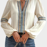 Amalia - Blusa con scollo a V