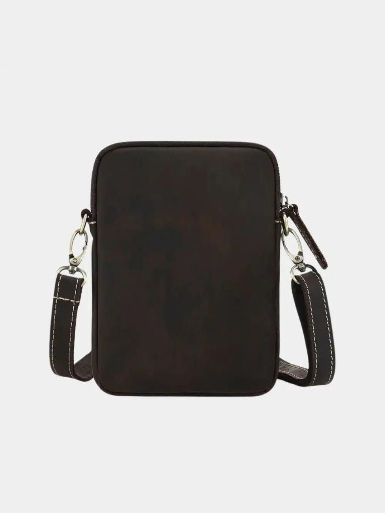 Carlo™ - Borsa a spalla minimalista in pelle