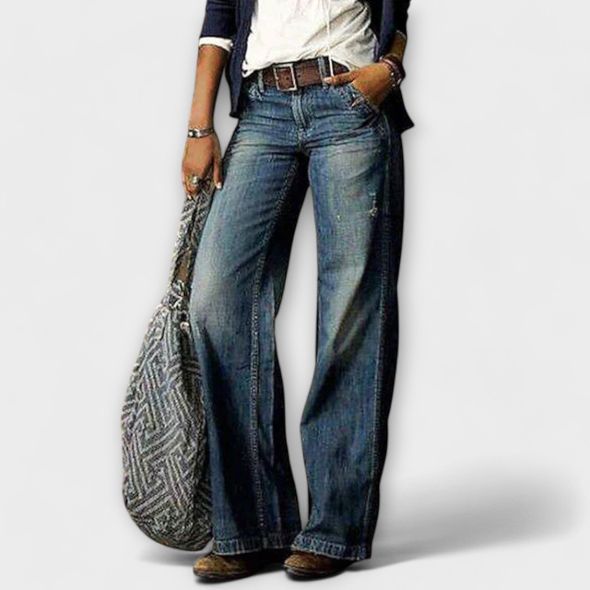 Greta - Jeans a gamba larga