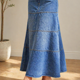 Maria - Gonna di jeans a media lunghezza