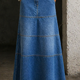 Maria - Gonna di jeans a media lunghezza