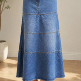 Maria - Gonna di jeans a media lunghezza