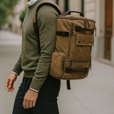 Emilio™ - Zaino vintage Dune Vanguard