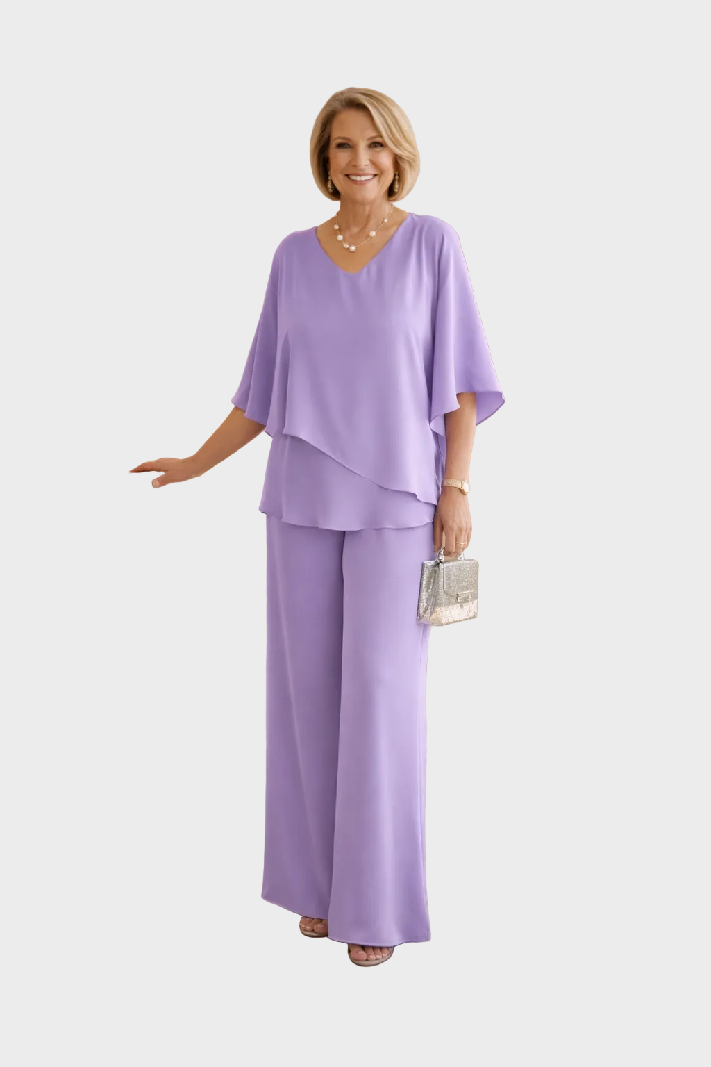 Marta - Completo con pantaloni ampi