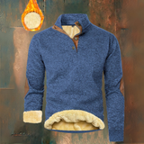Felpa in pile Yellowstone con zip