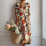 Anna - Abito boho a fiori