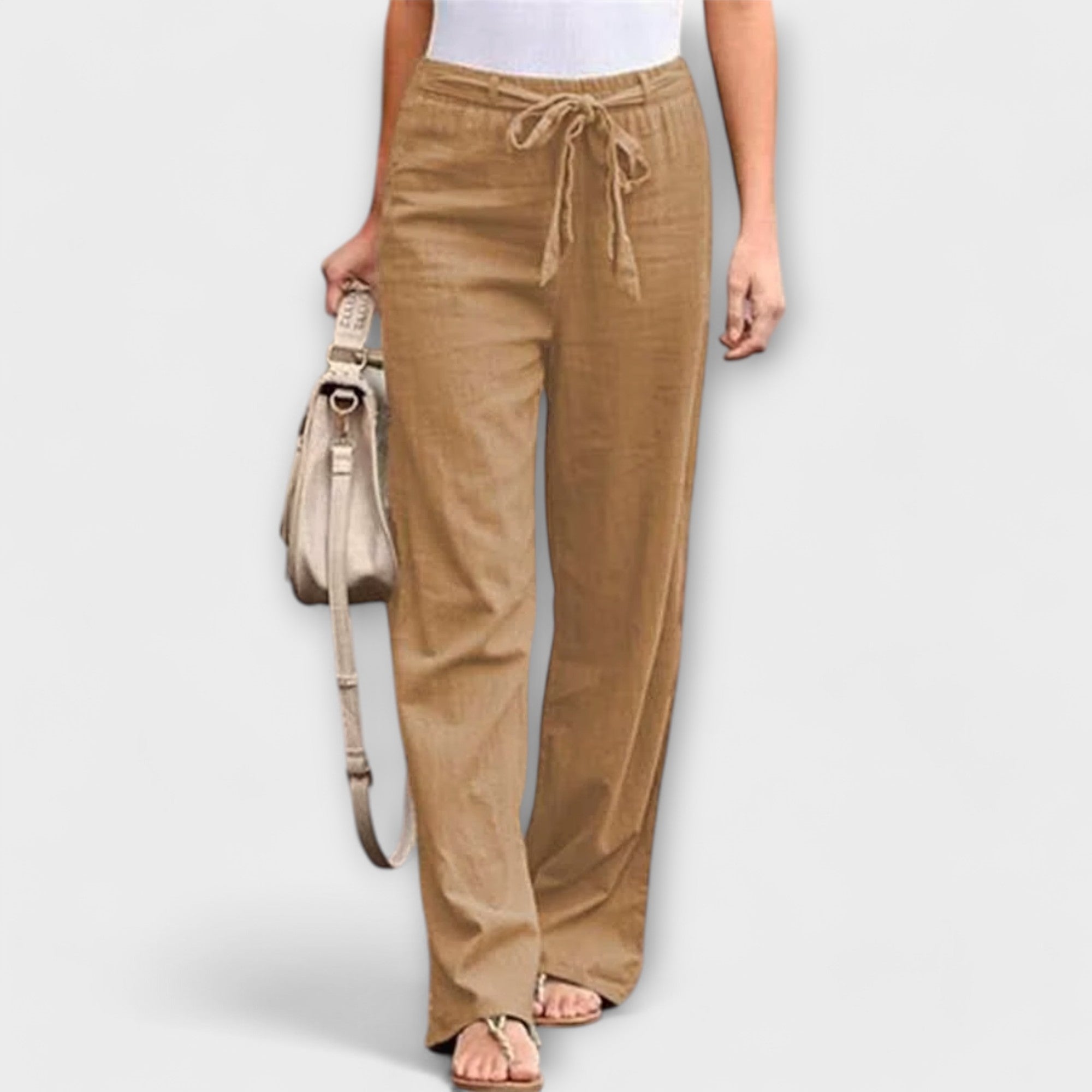 Asia - Pantaloni leggeri in lino