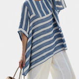 Costanza - Completo in lino in stile mediterraneo