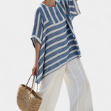 Costanza - Completo in lino in stile mediterraneo